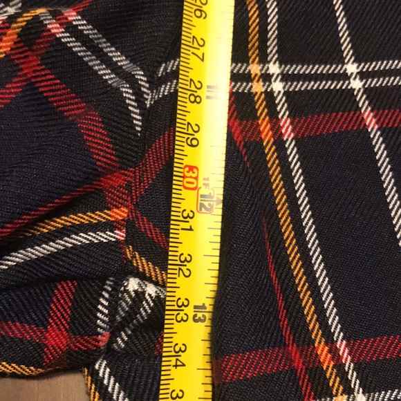 Urban Renewal Plaid Pants retro bought at urban outfitters M - Picture 9 of 10